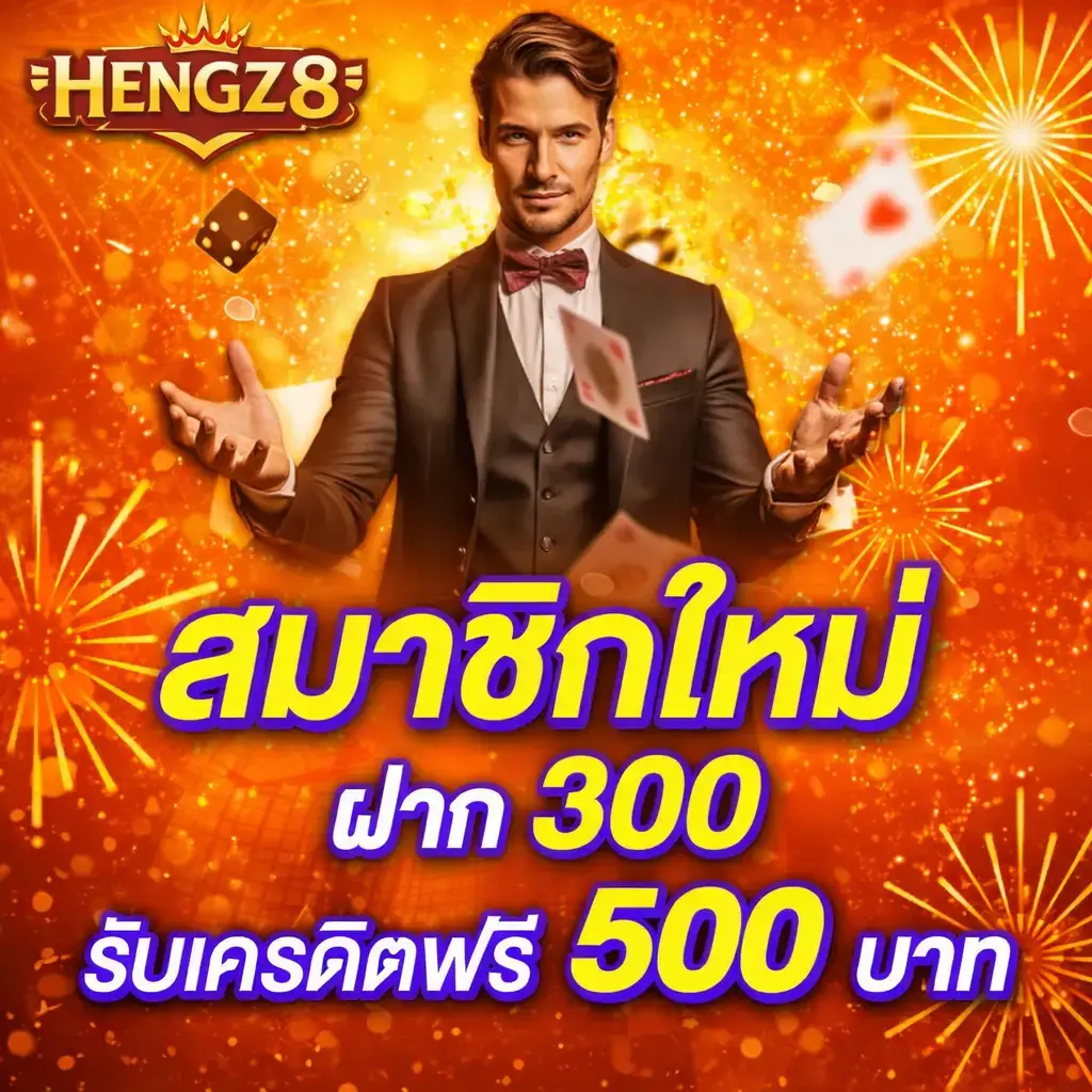 HENGZ8 สมาชิกใหม่ รับเครดิตฟรี