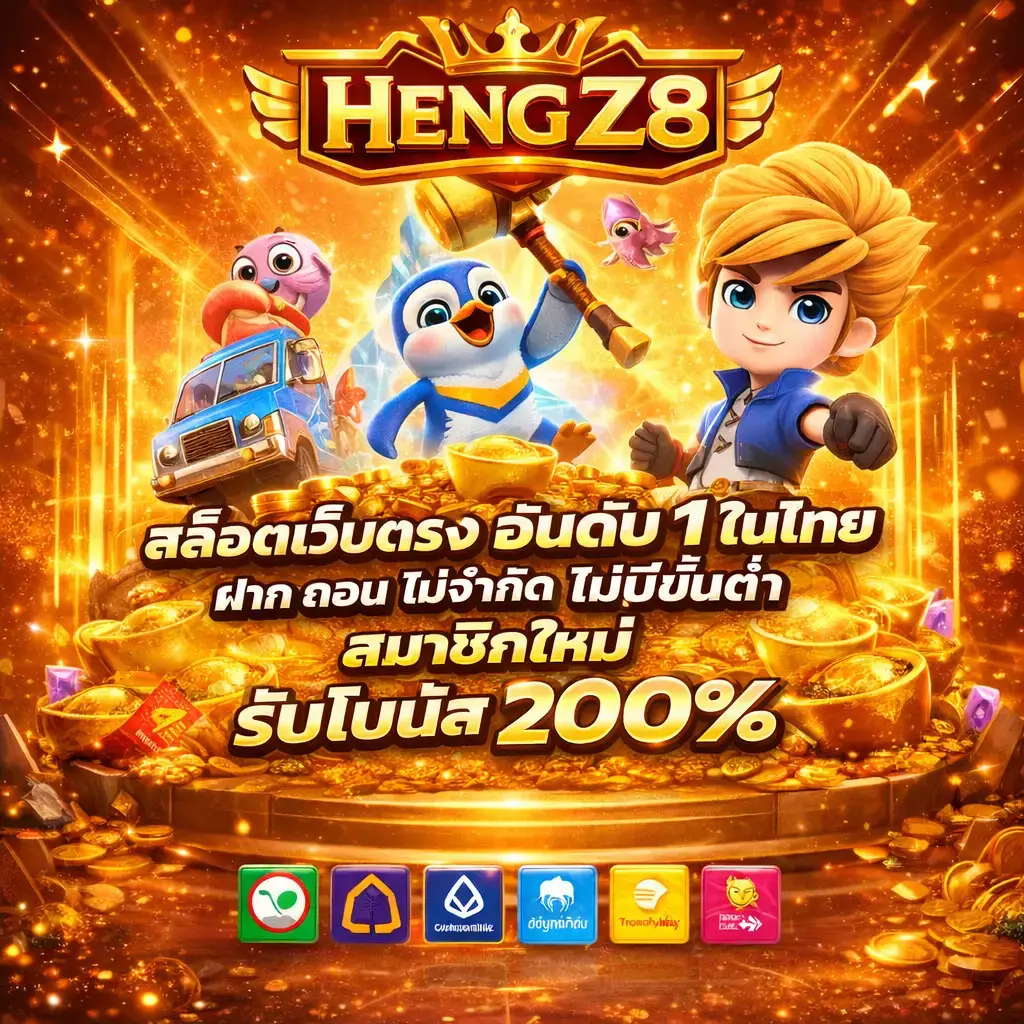 HENGZ8 เว็บตรงอันดับ 1 ในไทย