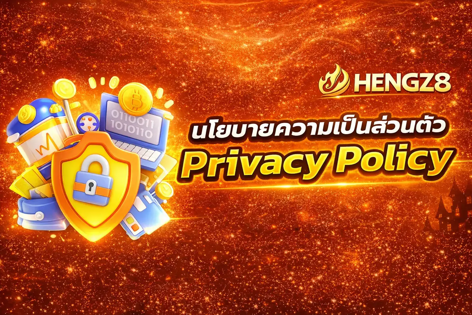นโยบายความเป็นส่วนตัว HENGZ8 รวยเร็ว